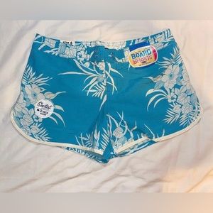 Blue Floral Summer Shorts!